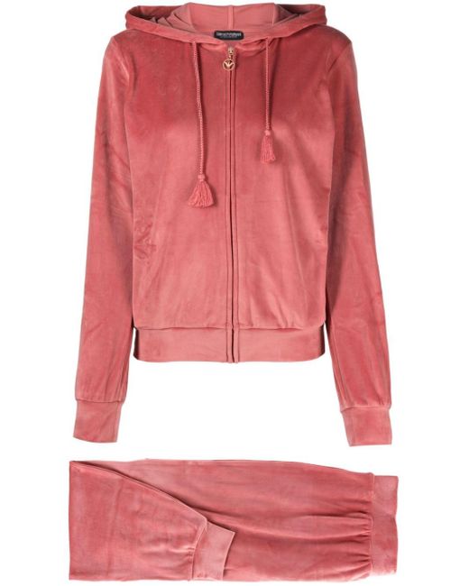 Velour armani tracksuit cheap