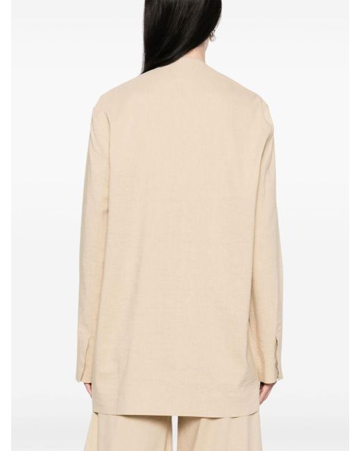 Cortana Natural Mite Hemp Blend Jacket