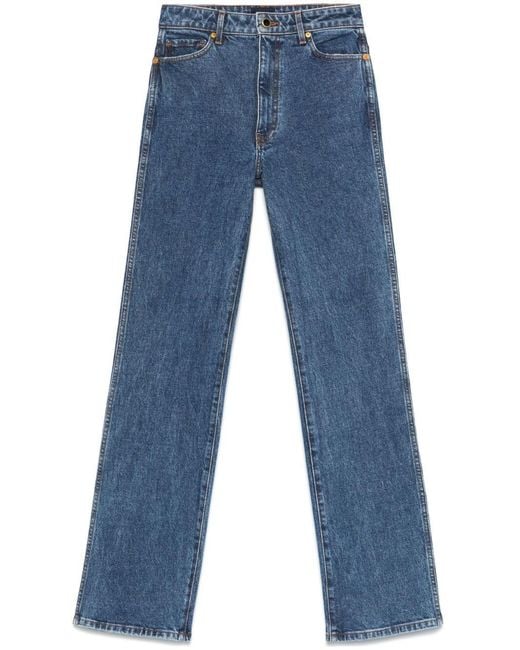 Khaite Blue "Danielle" Jeans
