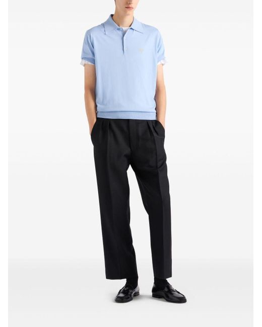 Polo di Prada in Blue da Uomo