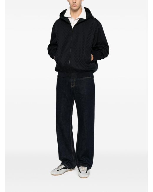 Gucci Black Gg Cotton Blouson Jacket for men