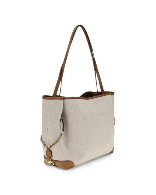 Chloé White Clover Shopping Bag