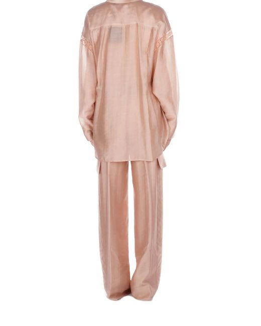 Blugirl Blumarine Pink Cargo Trousers