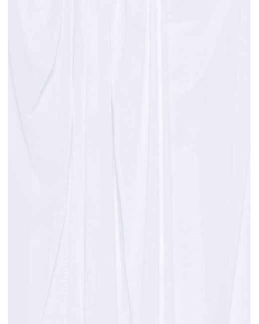 Fisico White Long Pareo
