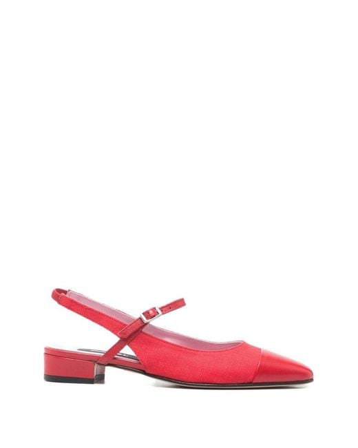 CAREL PARIS Pink Oceano Slingback Ballets