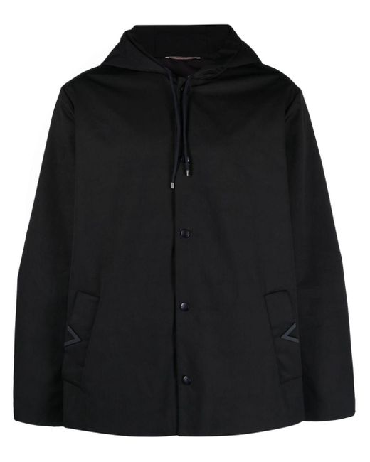 Valentino Black Logoed Jacket for men