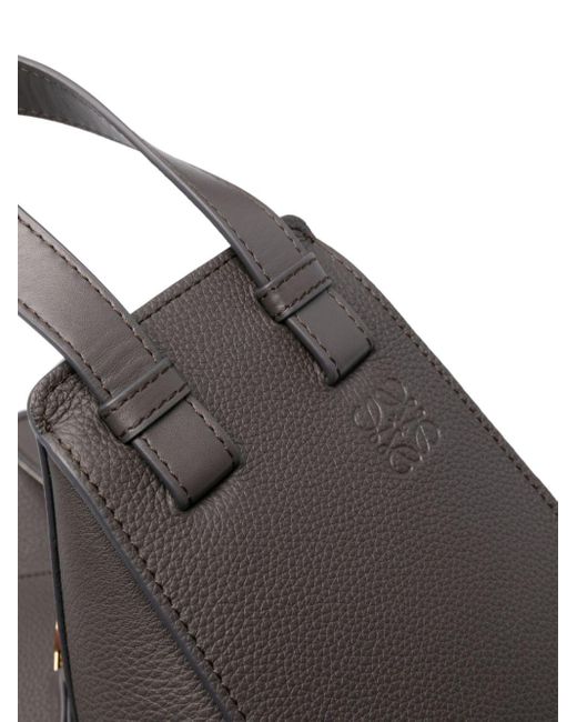 Loewe Black Compact Hammock Leather Handbag