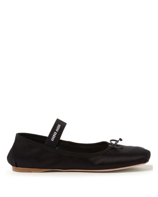 Ballerina di Miu Miu in Black