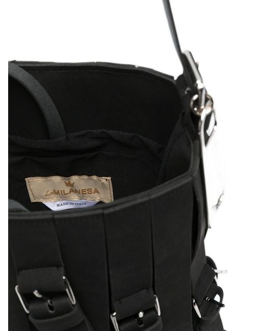 La Milanesa White Sally Shoulder Bag