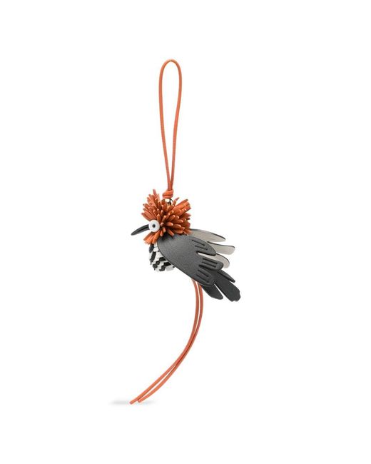 Loewe White Hoopoe Bird Charm