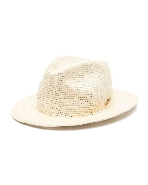 Borsalino Natural Clochard Panama Crochet Hat for men