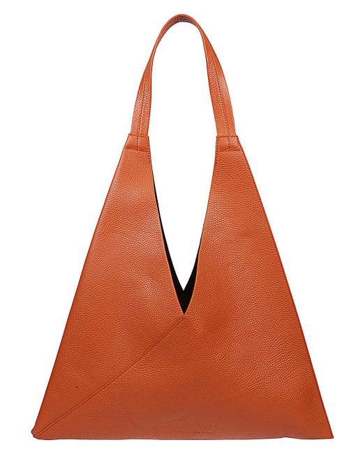 Liviana Conti Brown Leather Shoulder Bag