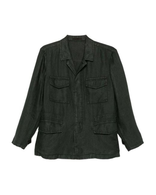 Boglioli Green Outewear Blazer for men