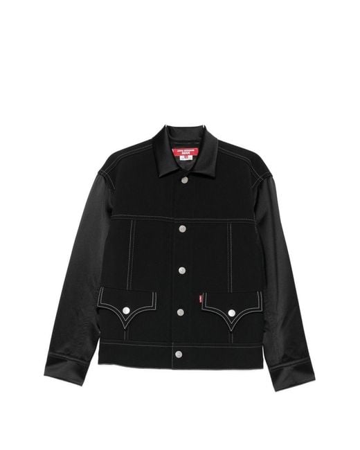 Junya Watanabe Black Wool Jacket for men