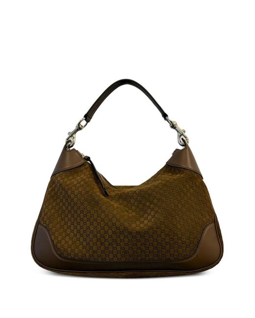 Gucci Multicolor B Medium Leather Hobo Bag