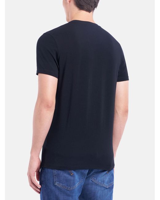 Dondup Blue Regular T-Shirt for men