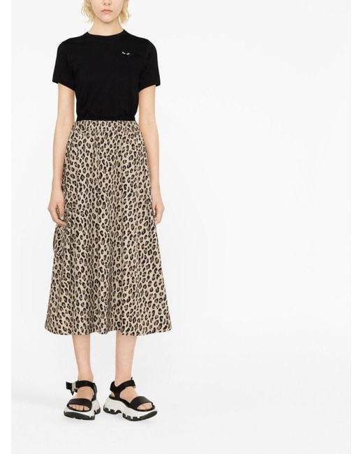 Comme des Garçons Black Heart Cotton T-Shirt