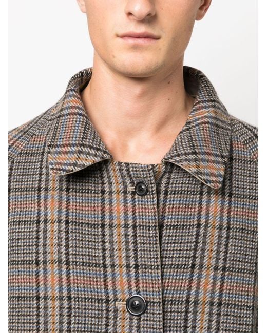 Maison Margiela Natural Wool Reversible Trench Coat for men