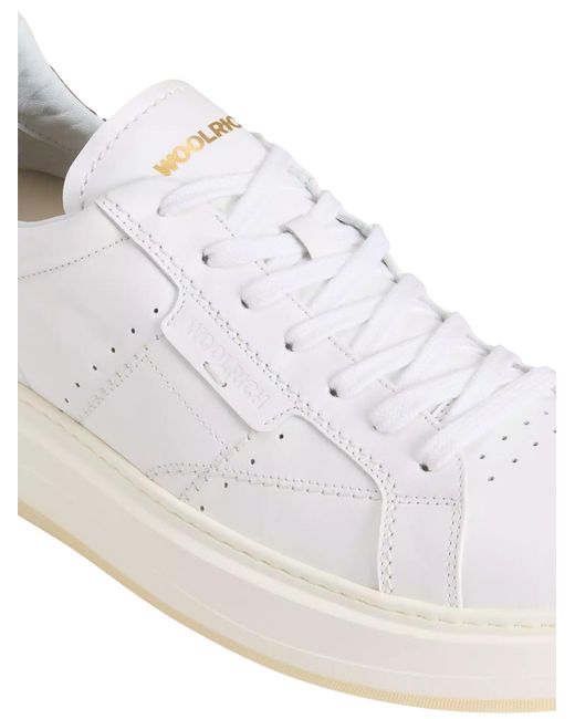 Woolrich White Arrow Sneaker for men