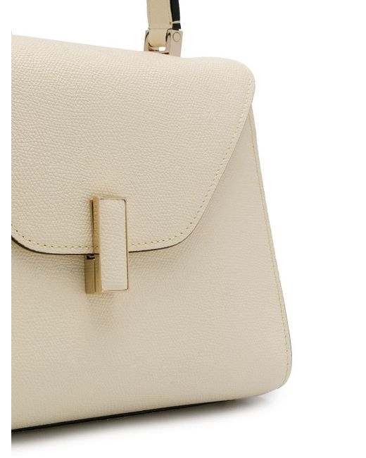 Valextra Natural Iside Mini Leather Bag