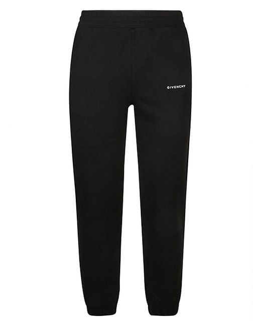 Givenchy Black Cotton Trousers for men