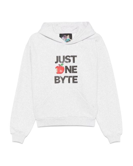 Felpa Just One Byte di DISNEY X COPERNI in White