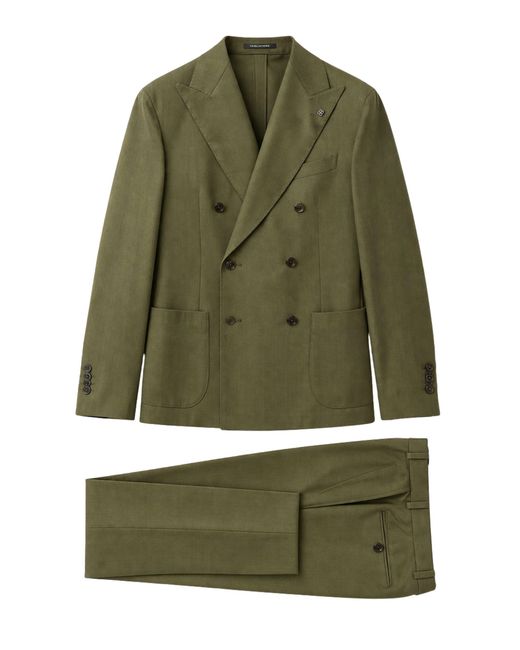 Tagliatore Green Montecarlo Suit for men