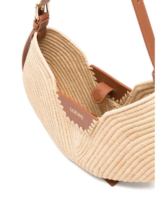 Loewe Natural Swing Medium Rafia Shoulder Bag