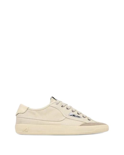 Autry White Windscape Low Sneakers for men