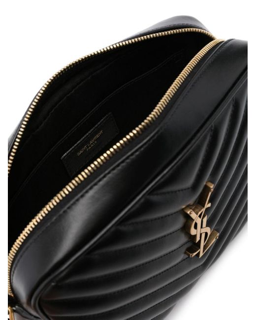 Camera Bag Lou di Saint Laurent in Black