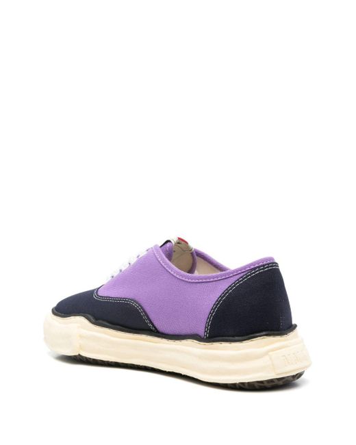Maison Mihara Yasuhiro Purple Baker Og Sneakers for men