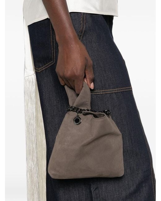 Stella McCartney Brown Falabella Wristlet Bag
