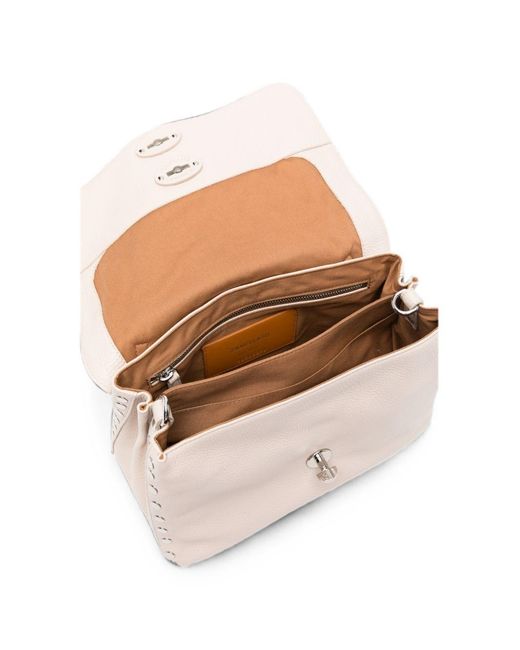 Zanellato Natural Postina Daily Small Leather Handbag
