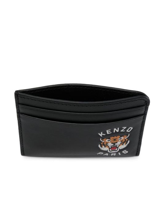 KENZO Black Small Leather Goods for men
