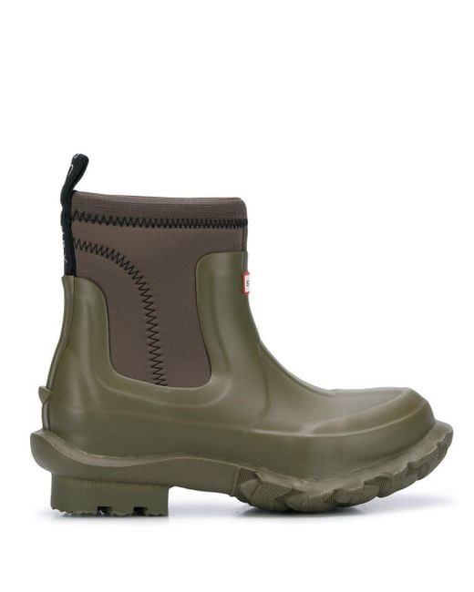 Stella McCartney Green X Hunter Rain Boots