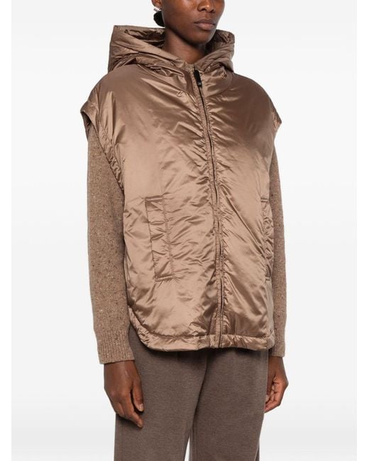 Max Mara Natural Down Vest