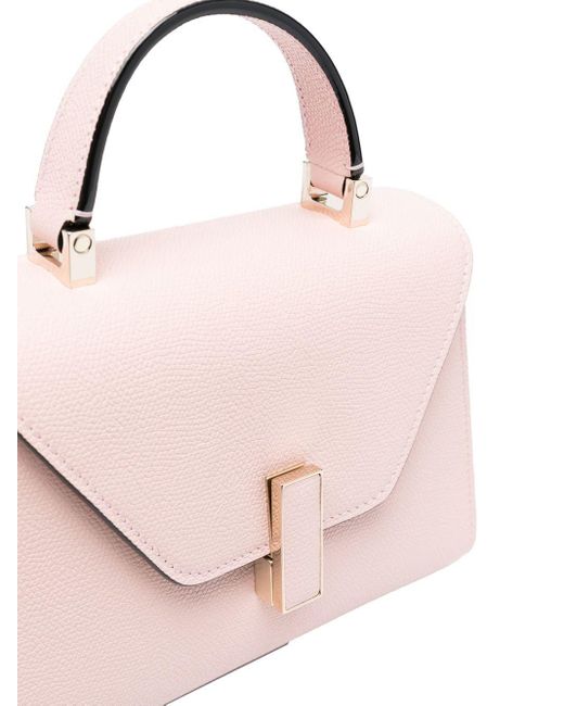 Valextra Pink Micro Iside Tote Bag