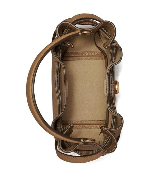 Borsa A Secchiello Mini di Tory Burch in Natural