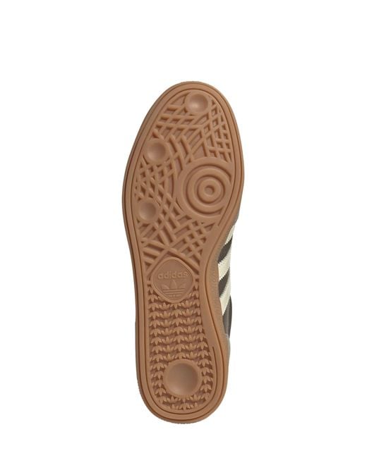 Adidas Brown 100% Leather Sneakers for men