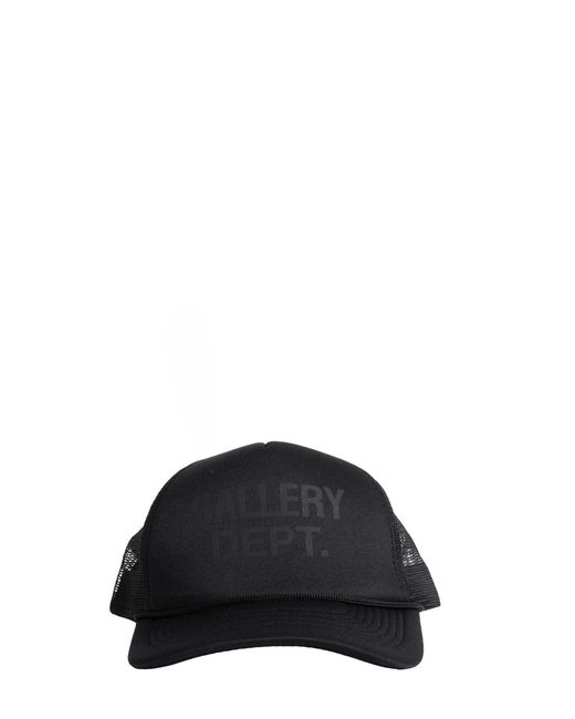 GALLERY DEPT. Black Gd Trucker Hat for men