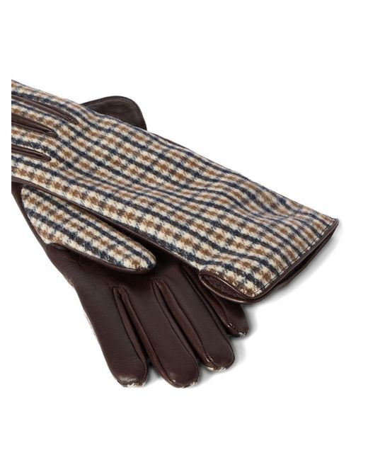 Brunello Cucinelli Black Wool Gloves