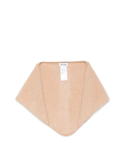 Soft Goat Natural Cashmere Scarf