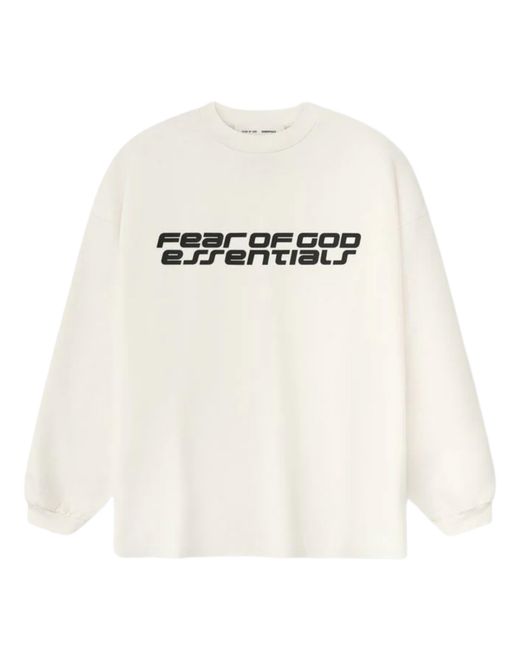Essentials White Ponte 90S T-Shirt for men