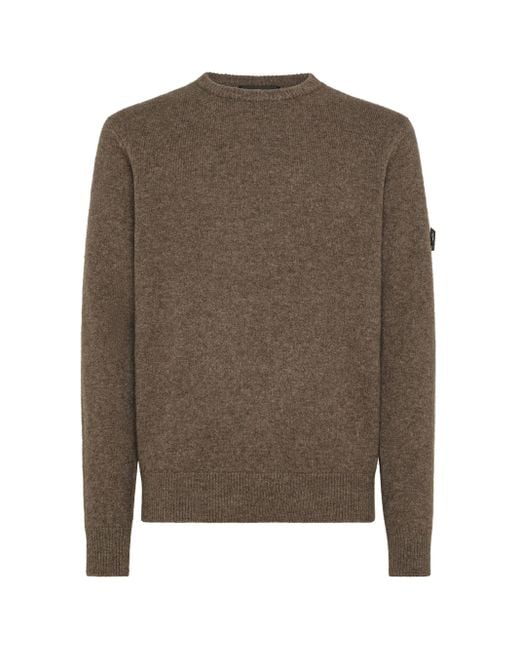 Peuterey Brown Gediz Sweater 02 Iron for men