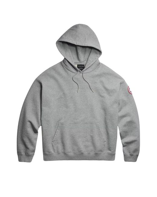Canada Goose Gray Hoody Sweatshirt for men