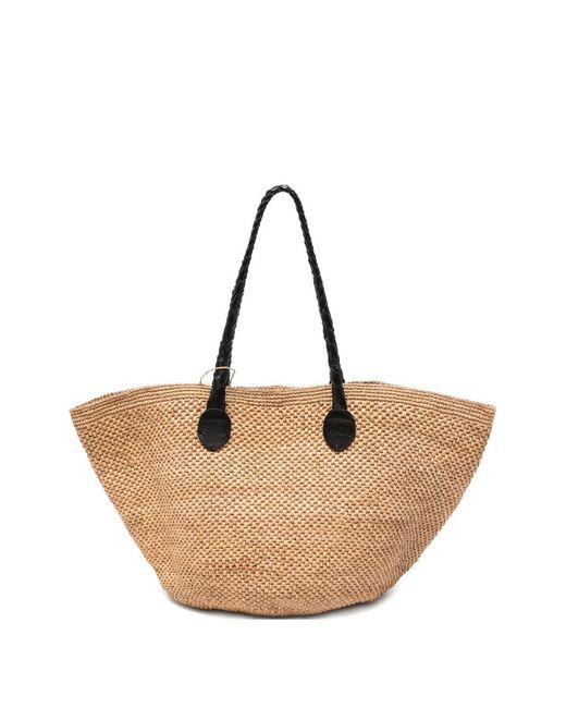 Sovani X Dragon Diffusion Natural Brunella Straw Tote