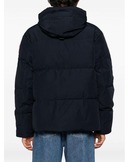 Canada Goose Blue Seymour Short Down Jacket for men