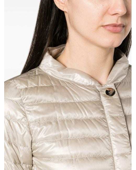 Herno Natural Nylon Short Down Jacket