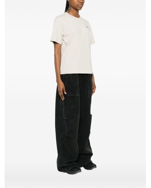 Adidas By Stella McCartney White Logo T-Shirt