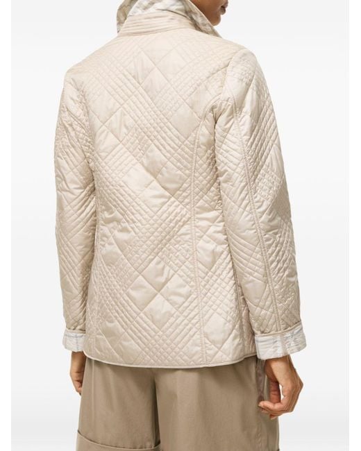 Burberry Natural Fernleigh Nylon Jacket